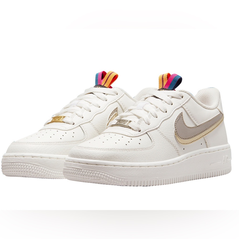 Nike Air Force 1 LV8 low mesh big kid 7y =women size 8-8.5 - Picture 2 of 13